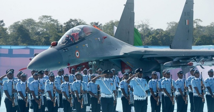 تم تطوير القوات الجوية الهندية بمقاتلات من طراز سوخوي 30 الروسية
